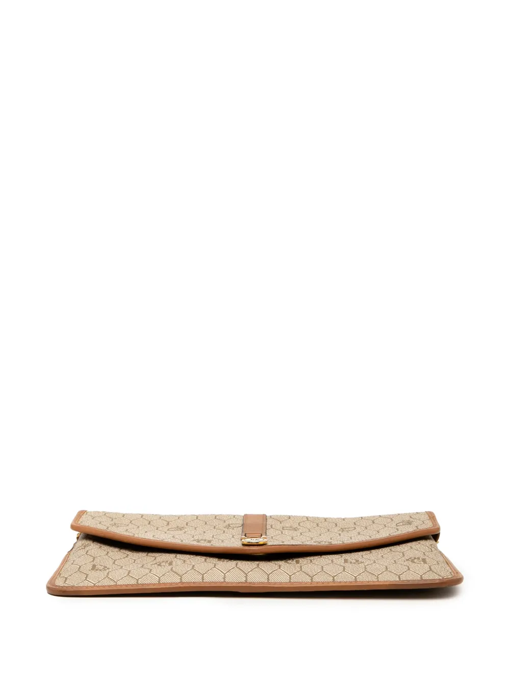 20th Century Honeycomb Coated Canvas Chain Crossbody Bag