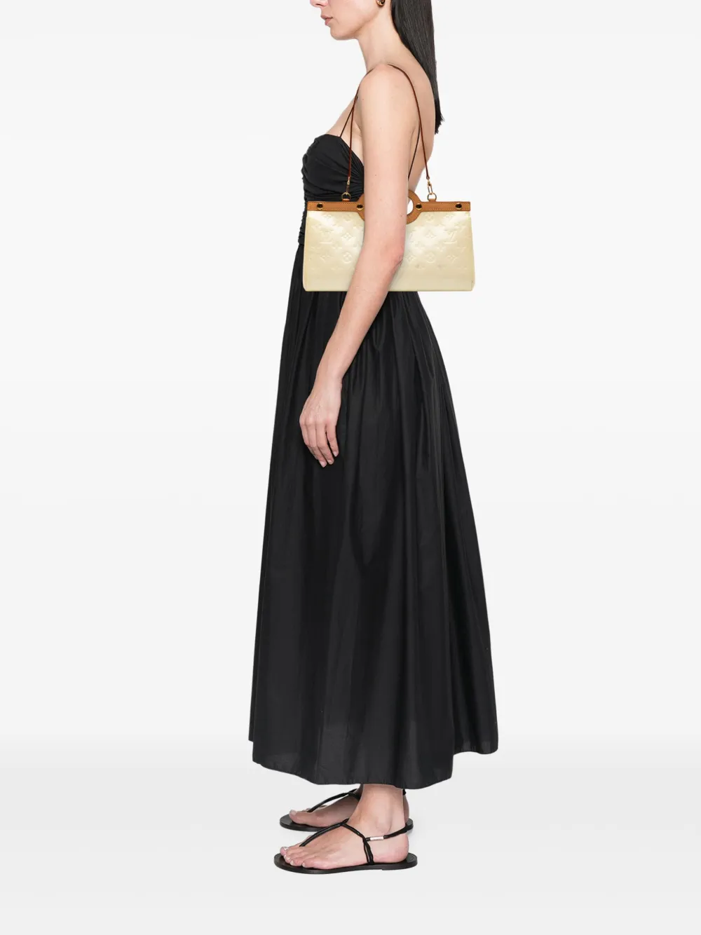 Louis Vuitton Pre-Owned Borsa a tracolla Roxbury Drive in pelle Vernis con monogramma 2006 | Pre-owned | Image 2