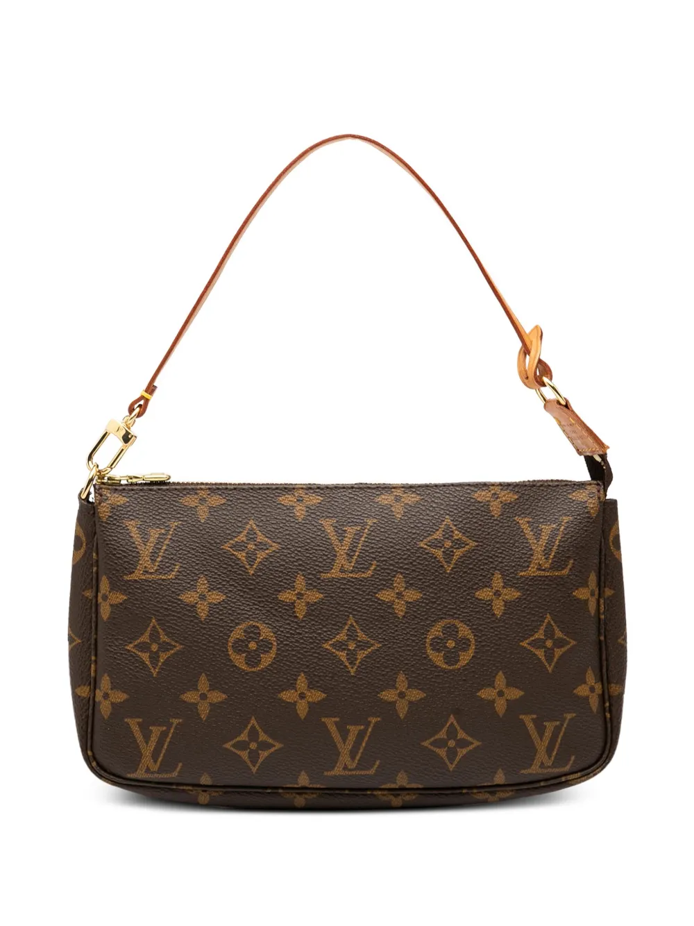 Louis Vuitton Pre-Owned 1999 モノグラム ポシェット アクセソワール ショルダーバッグ - ブラウン Louis Vuitton Pre-Owned 1999 モノグラム ポシェット アクセソワール ショルダーバッグ - ブラウン