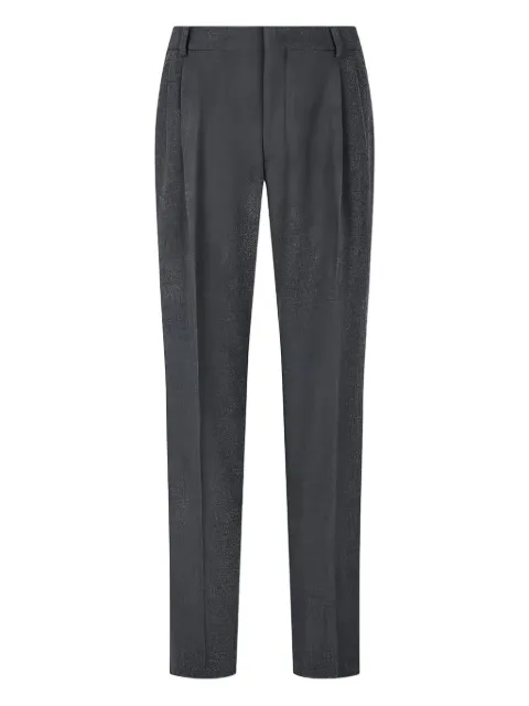 Man On The Boon. pleated trousers