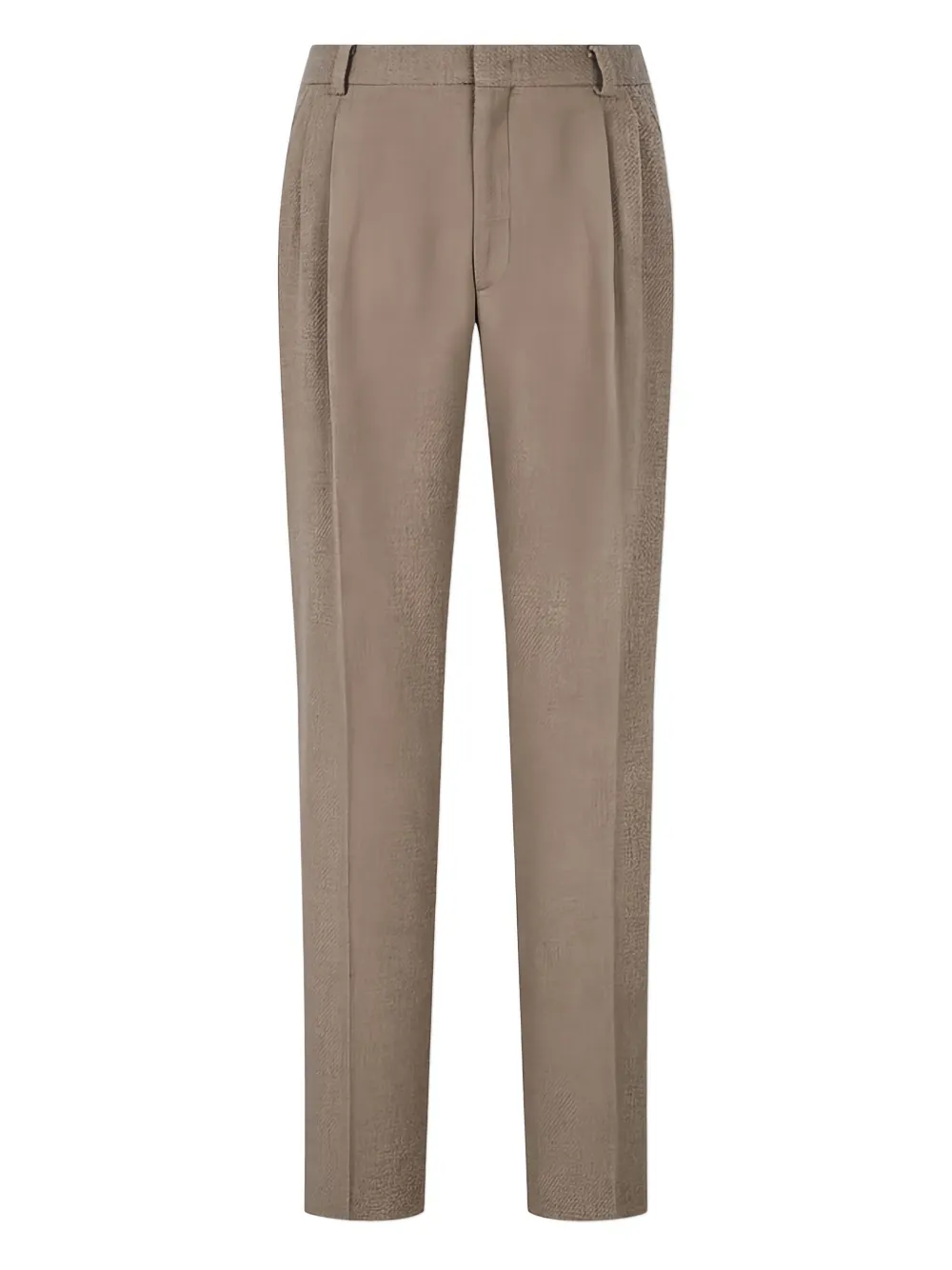 Man On The Boon. wool suit trousers | Brown | Image 1