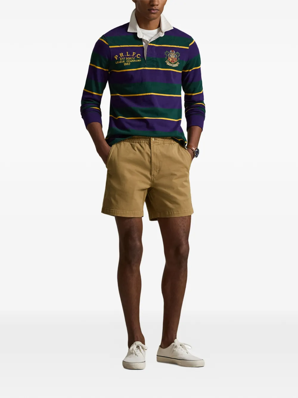 Polo Ralph Lauren Elastische shorts Beige