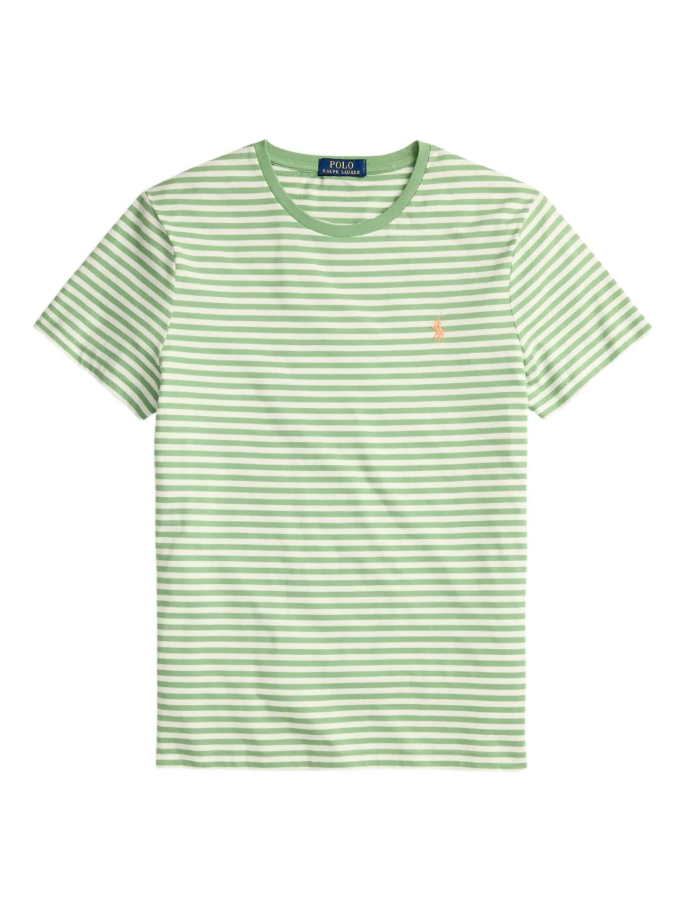 Polo Ralph Lauren Striped T-shirt In Green