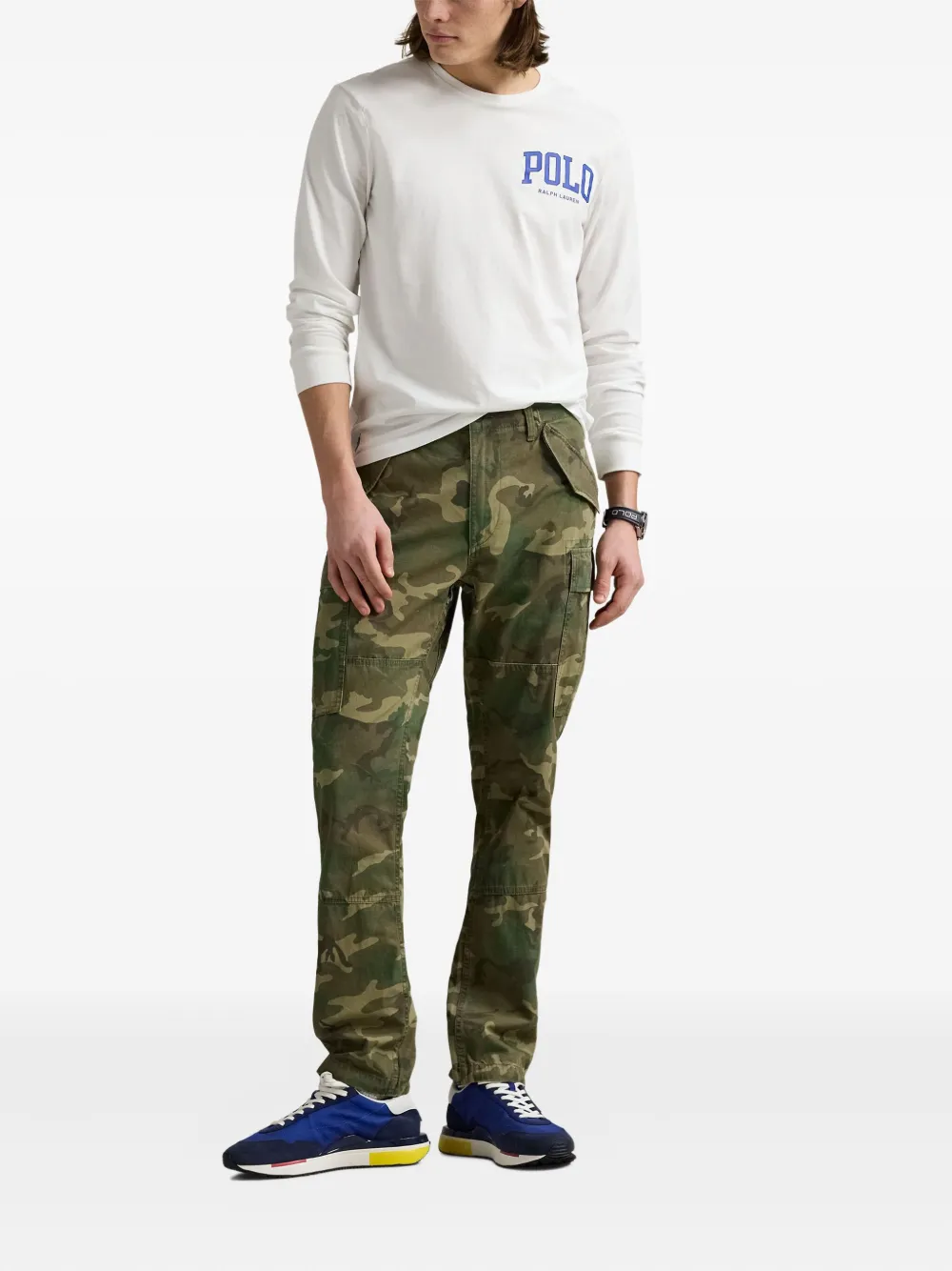 Polo Ralph Lauren long-sleeve T-shirt Wit