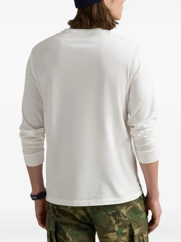 Polo Ralph Lauren long-sleeve T-shirt | White | FARFETCH