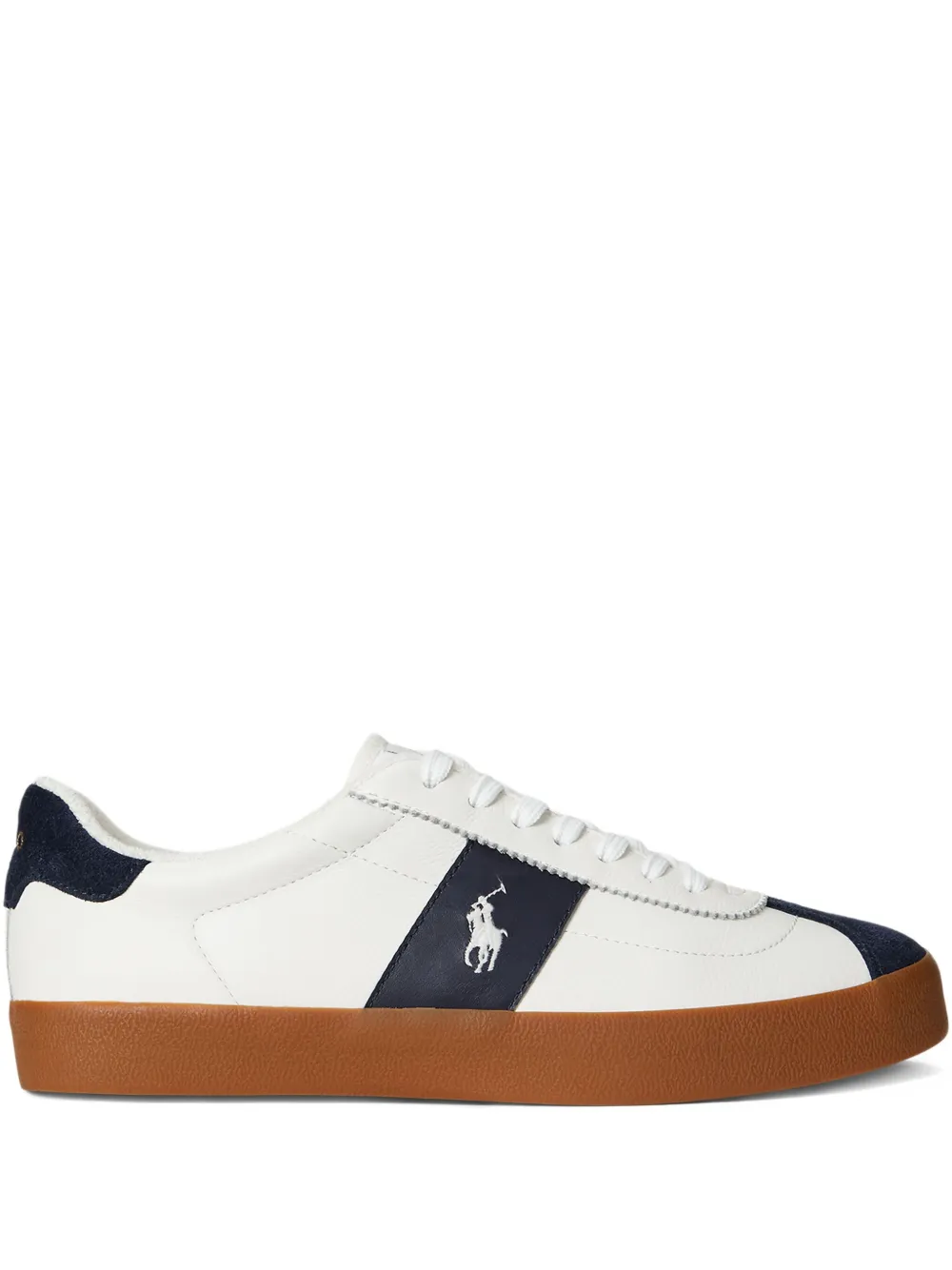 Polo Ralph Lauren Sneakers Court Vulc - Bianco