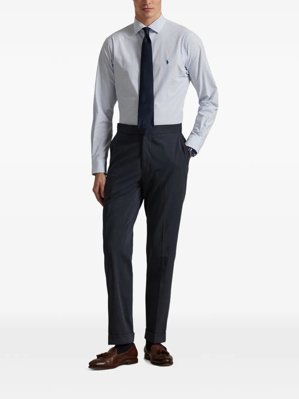 Polo Ralph Lauren Pantalon met cuffs Grijs