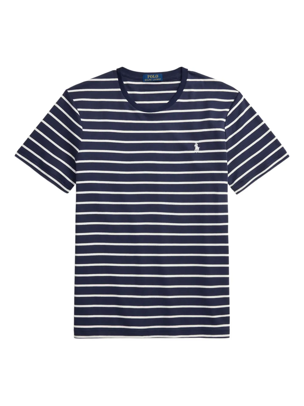 Polo Ralph Lauren striped logo T-shirt - Blu