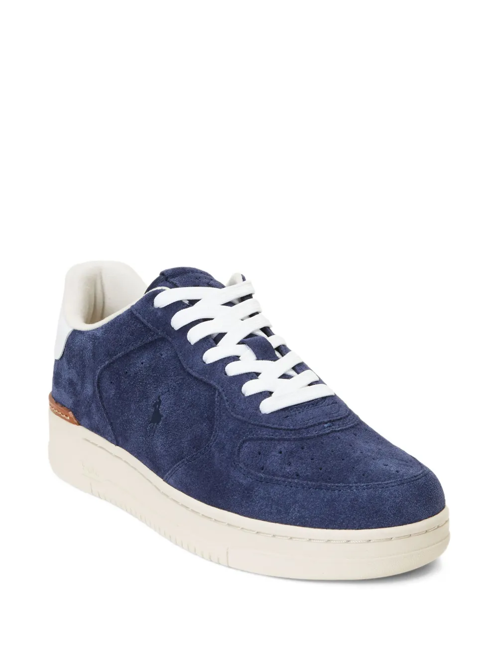 Polo Ralph Lauren Suède leren sneakers Blauw