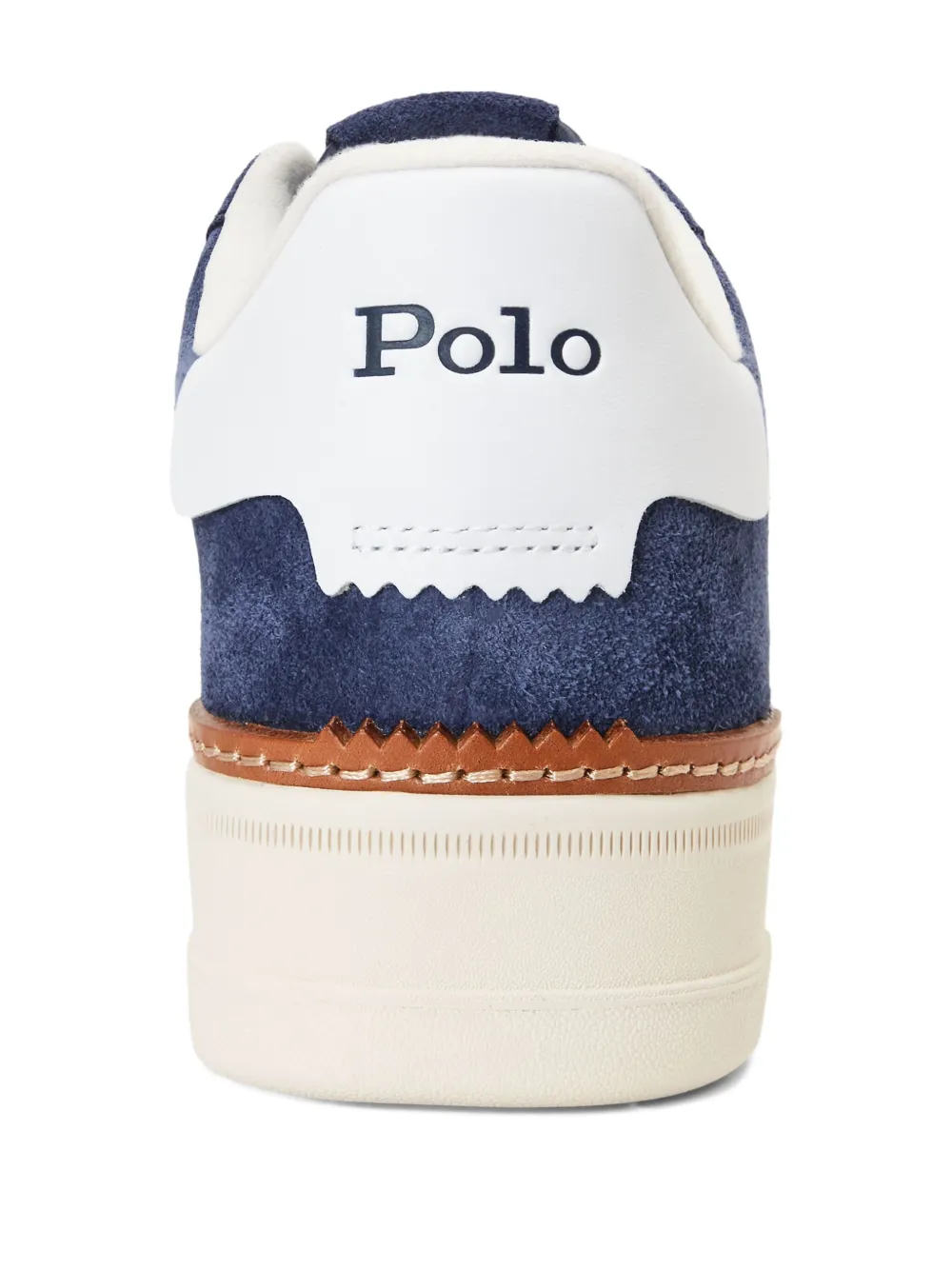 Polo Ralph Lauren Suède leren sneakers Blauw