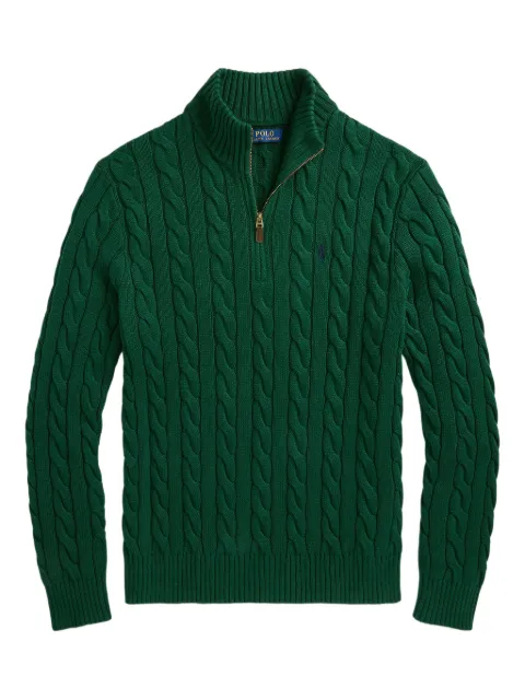 Polo Ralph Lauren cable-knit zip sweater
