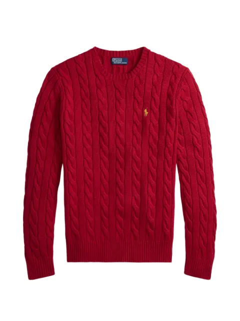 Polo Ralph Lauren cable-knit crew-neck sweater