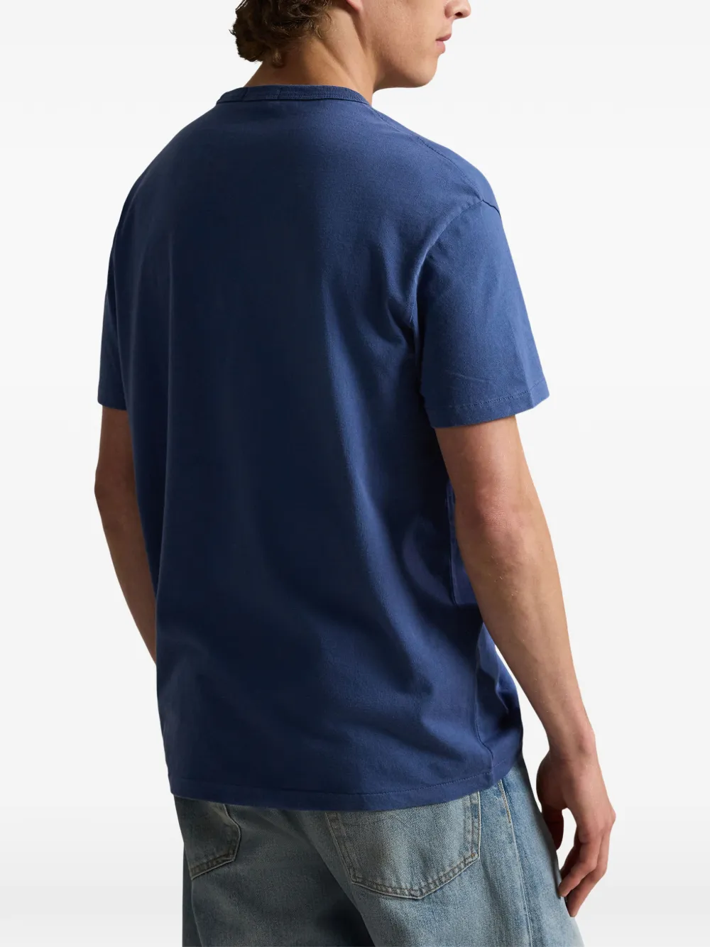 Polo Ralph Lauren T-shirt met ronde hals en logo Blauw