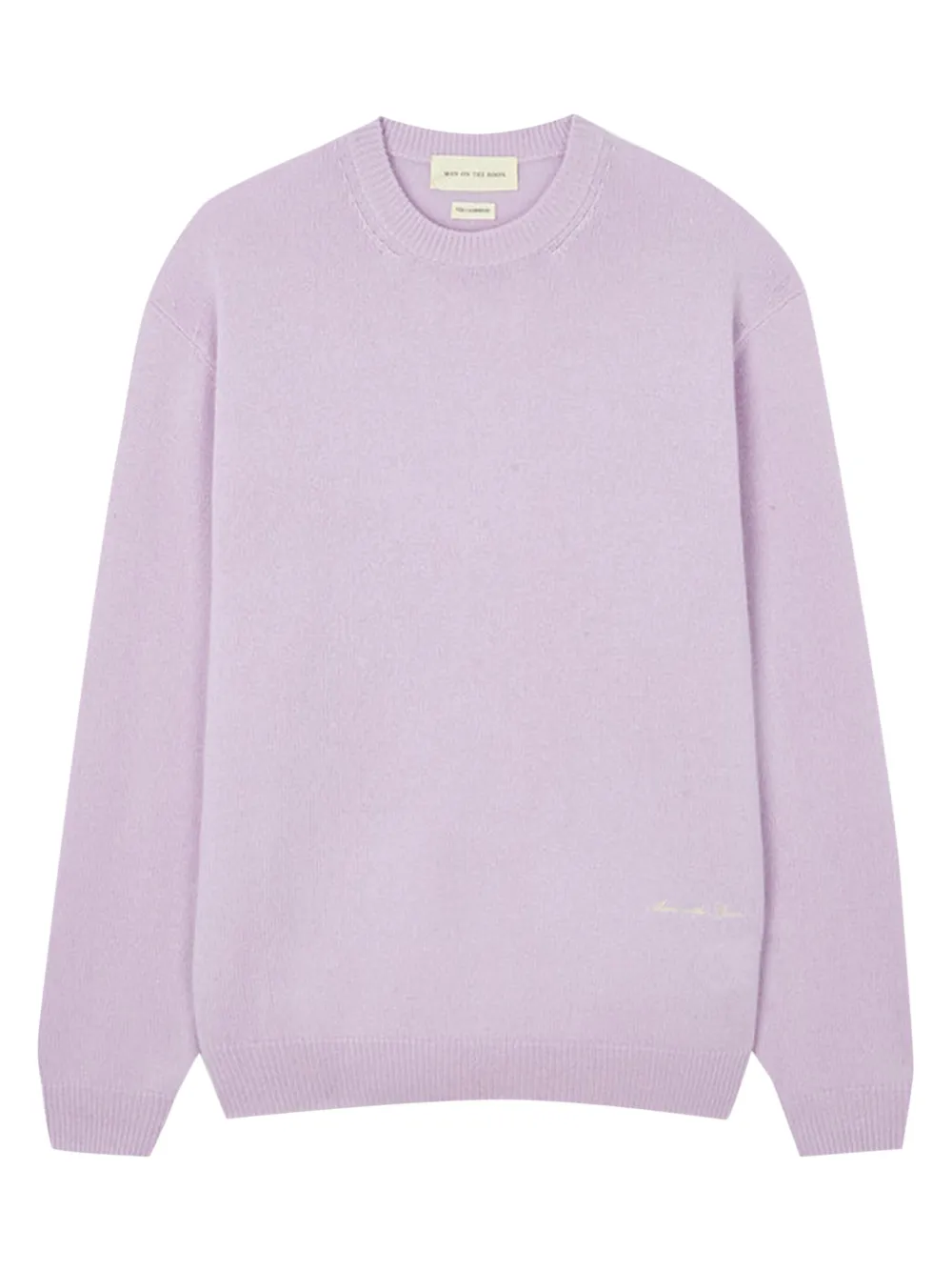 Man On The Boon. crew-neck sweater | Purple | Image 1