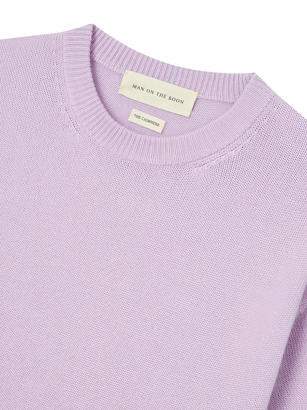 Man On The Boon. Trui met ronde hals Paars
