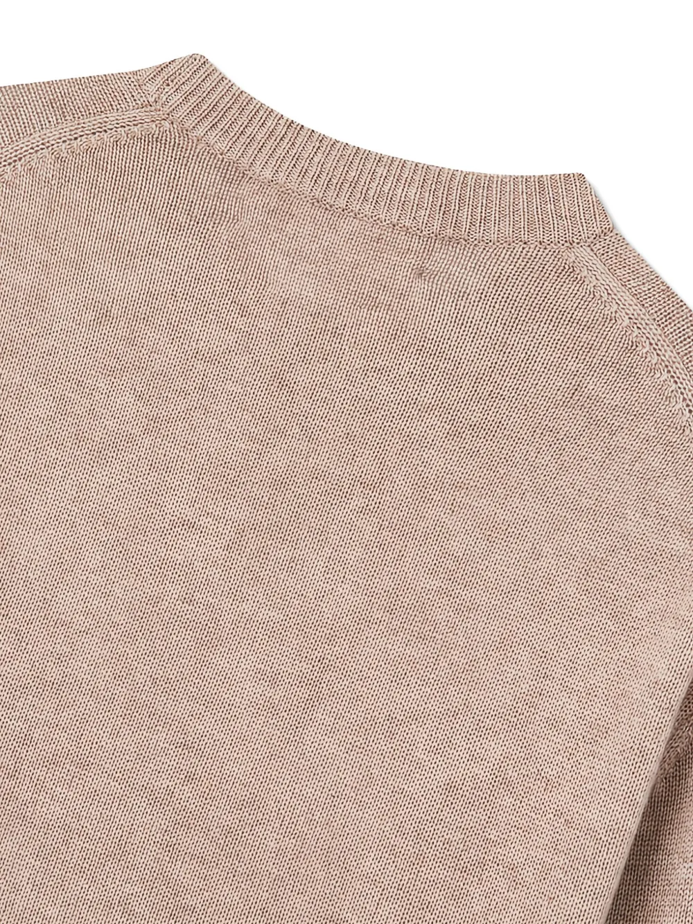 Man On The Boon. Crew-neck Sweater In Neutral