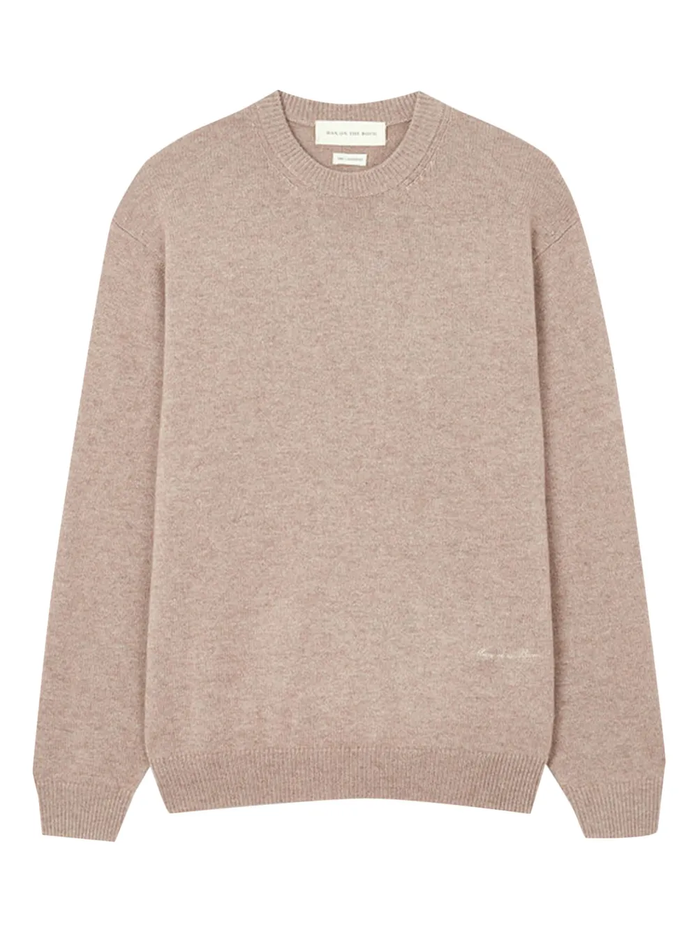 Man On The Boon. crew-neck sweater | Neutrals | Image 1