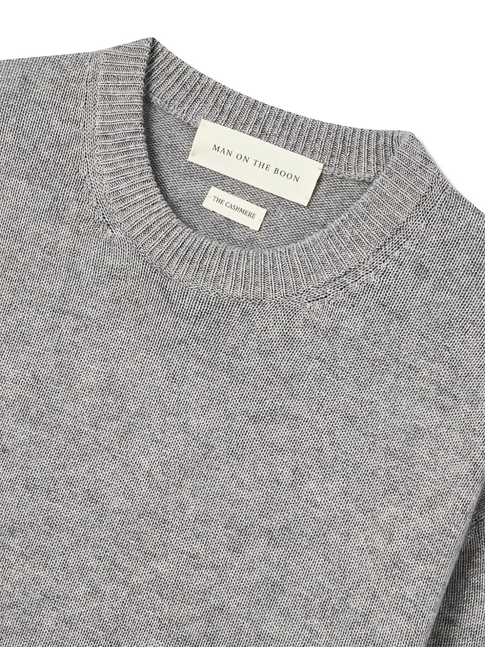Man On The Boon. Crew-neck Sweater In Gray