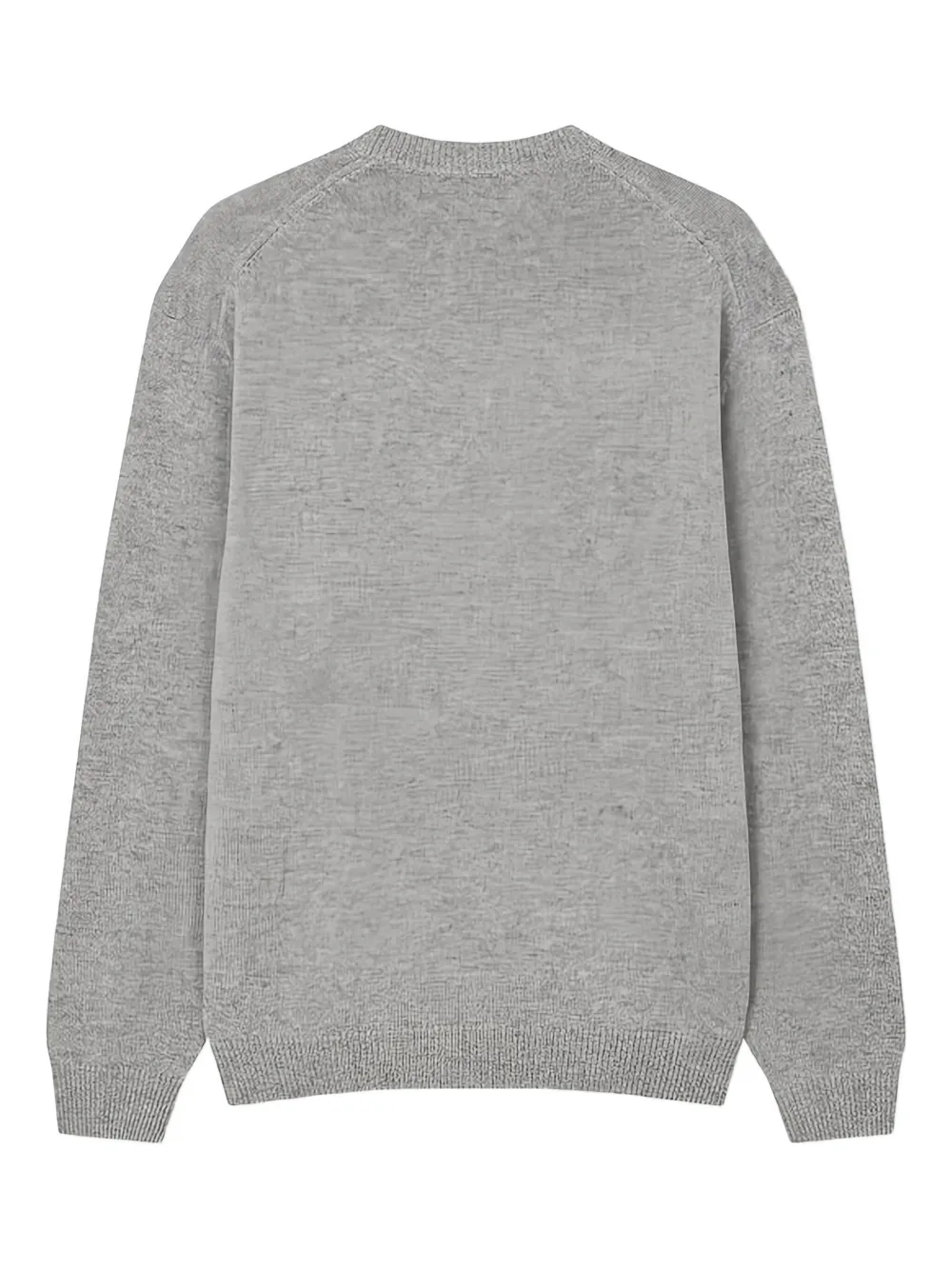 Man On The Boon. Trui met ronde hals - Grijs