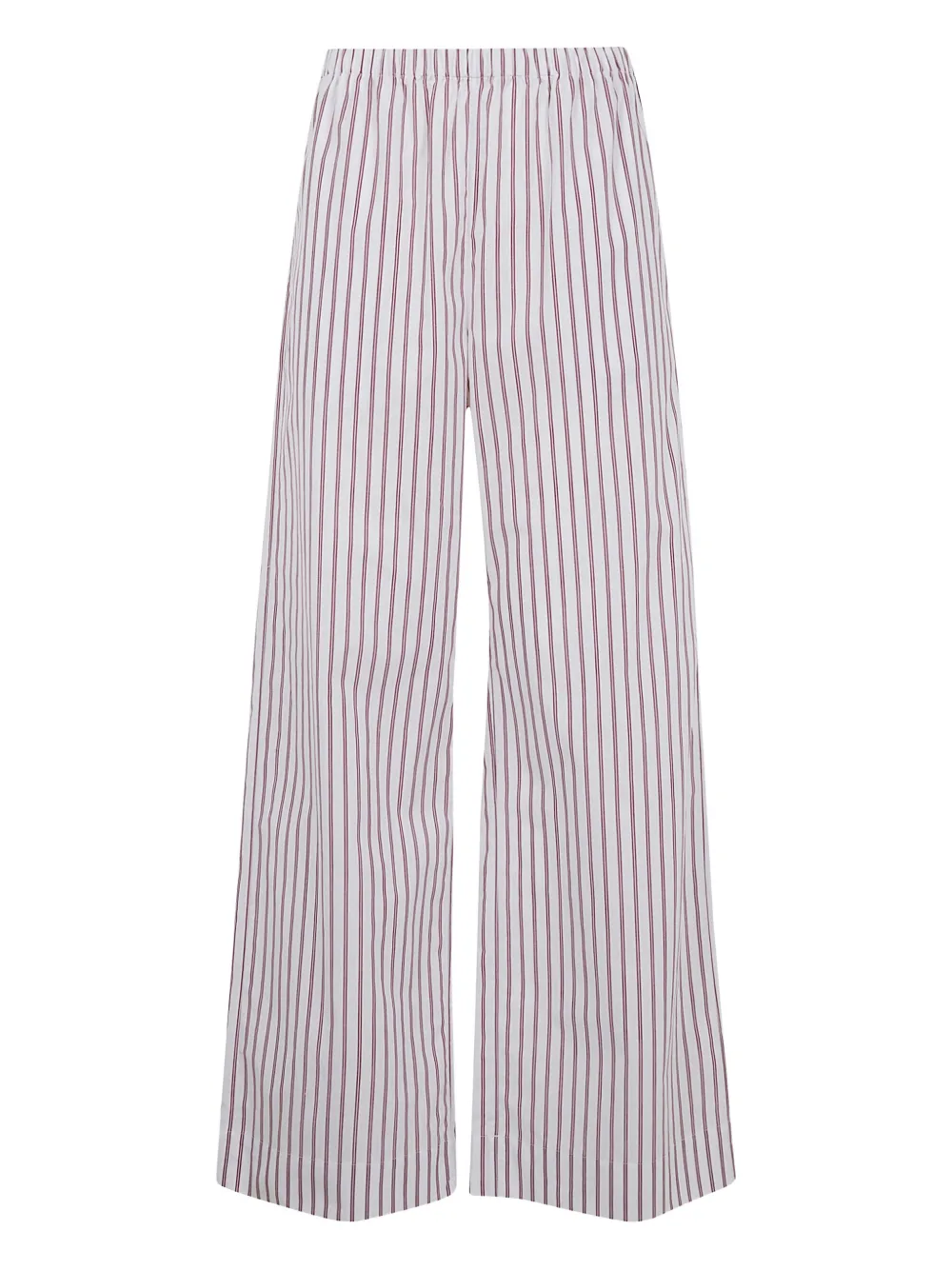 By Malene Birger Cabello striped trousers - Bianco