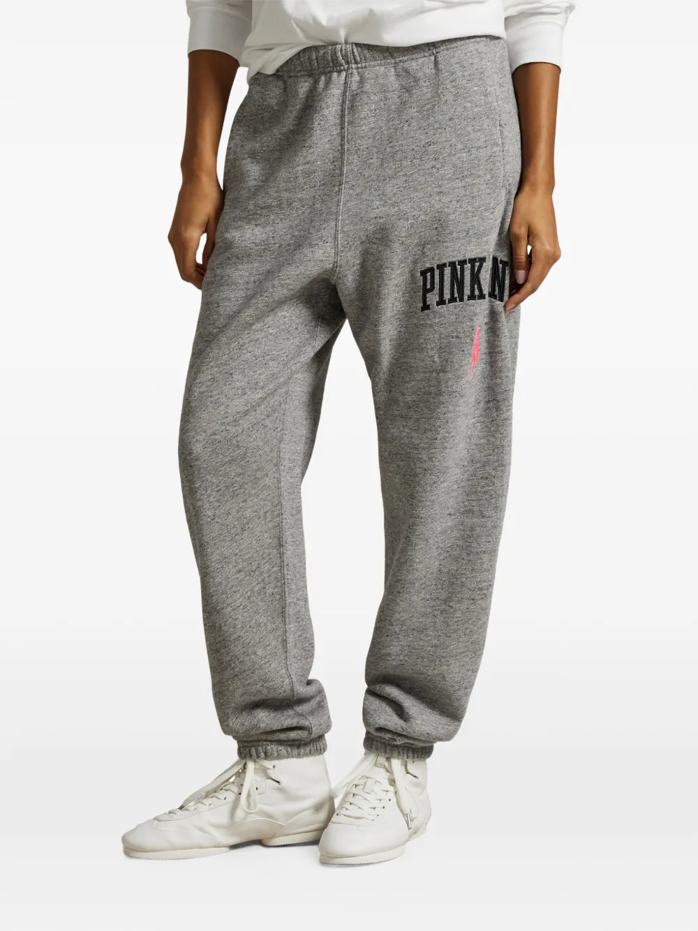 Polo Ralph Lauren Pink Pony fleece sweatpants Grijs