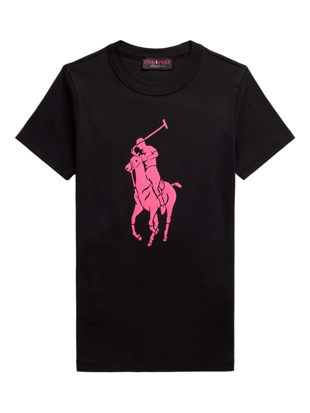 Polo Ralph Lauren Pink Pony graphic crew-neck T-shirt - ブラック Polo Ralph Lauren Pink Pony graphic crew-neck T-shirt - ブラック