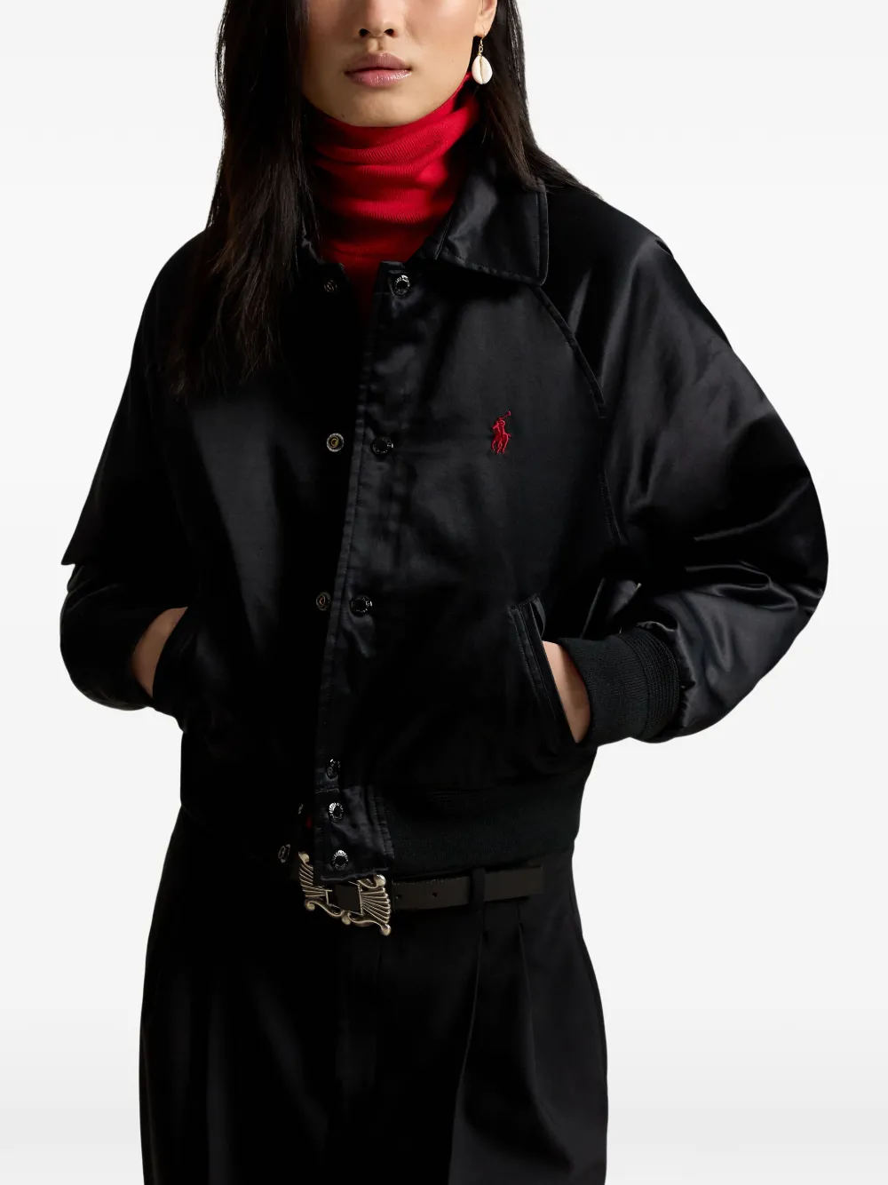  Polo Ralph Lauren Logo Jacket - Black 