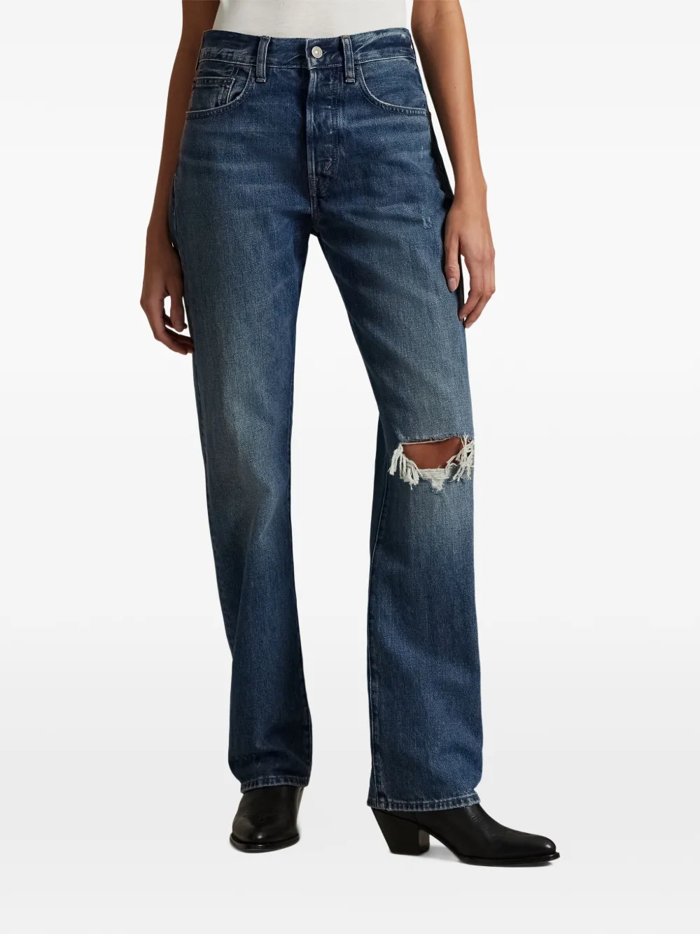  Polo Ralph Lauren Logo-patch Jeans - Blue 