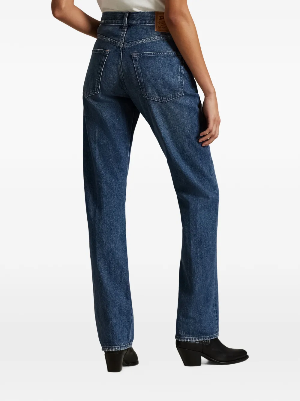 Polo Ralph Lauren Jeans met logopatch Blauw