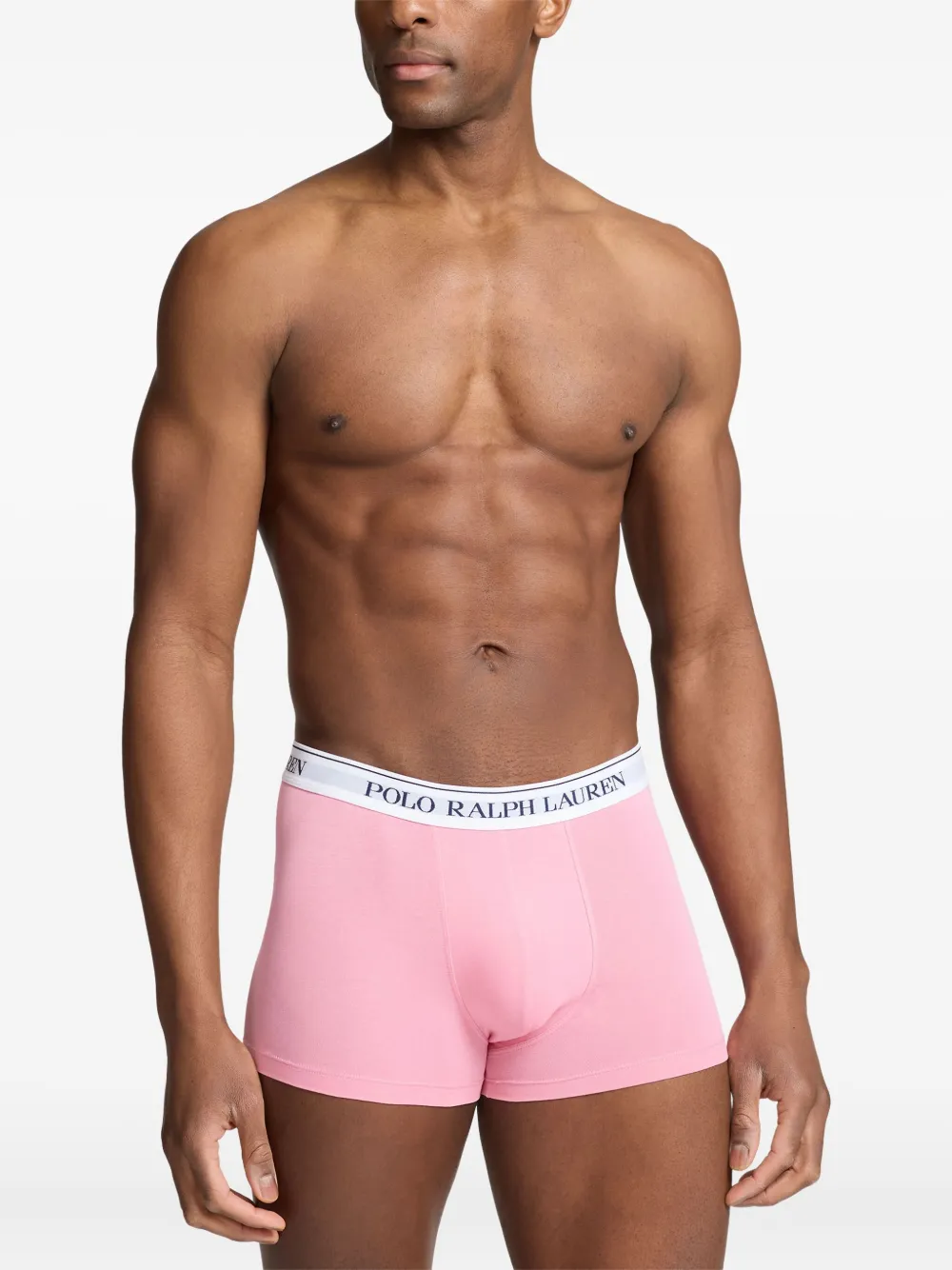 Polo Ralph Lauren Drie boxershorts met logoband Roze