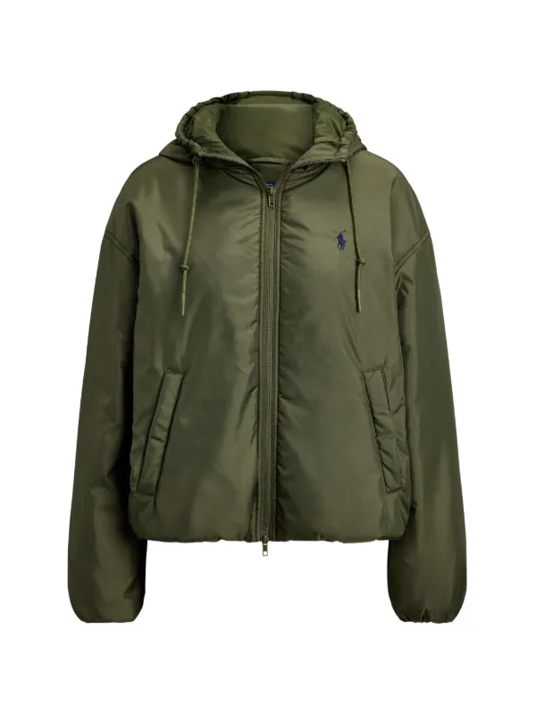 Polo Ralph Lauren Hooded Zip-up Jacket in Green