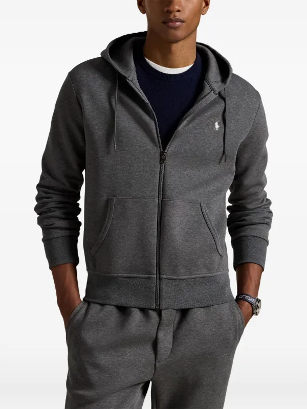 Polo Ralph Lauren ジップアップ パーカー | グレー | FARFETCH JP