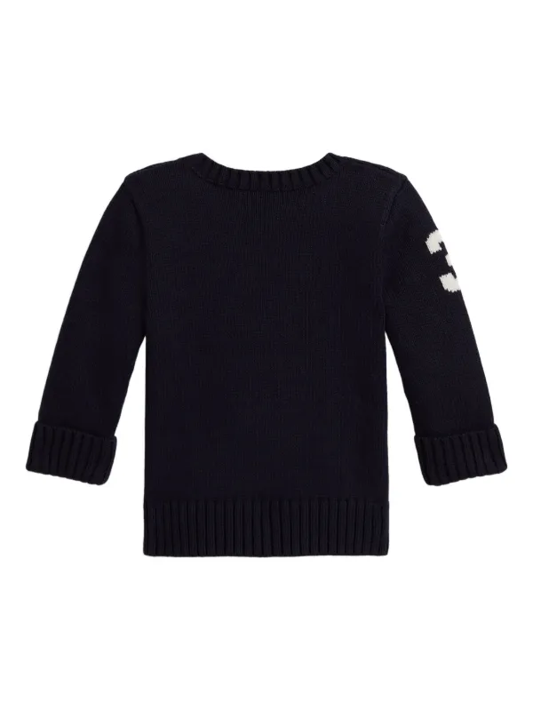 POLO RALPH LAUREN KIDS ポロベア インターシャニットセーター 