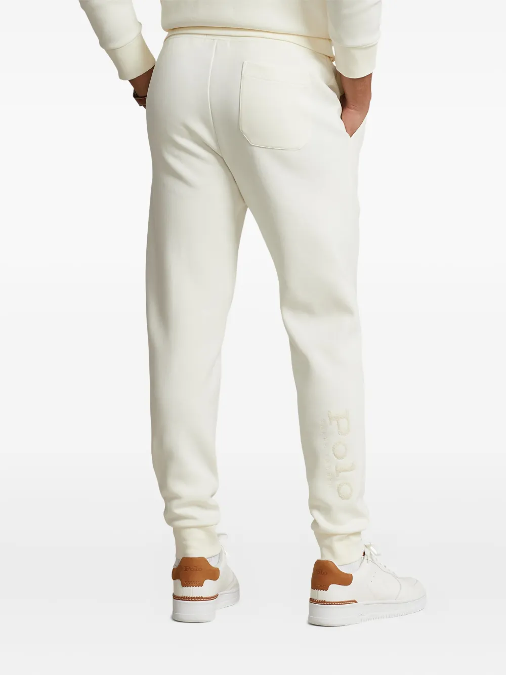Polo Ralph Lauren Trainingsbroek met geborduurd logo Beige