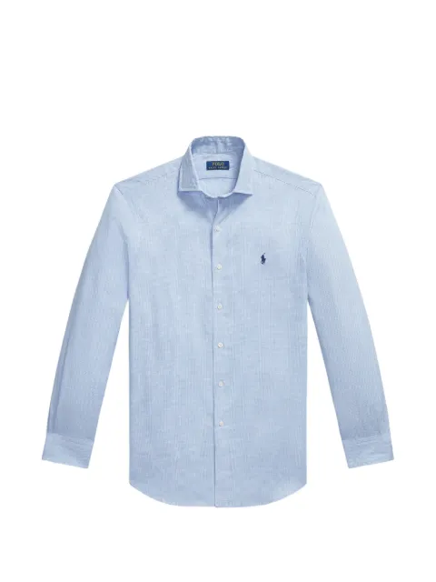 Polo Ralph Lauren embroidered-logo long-sleeve shirt