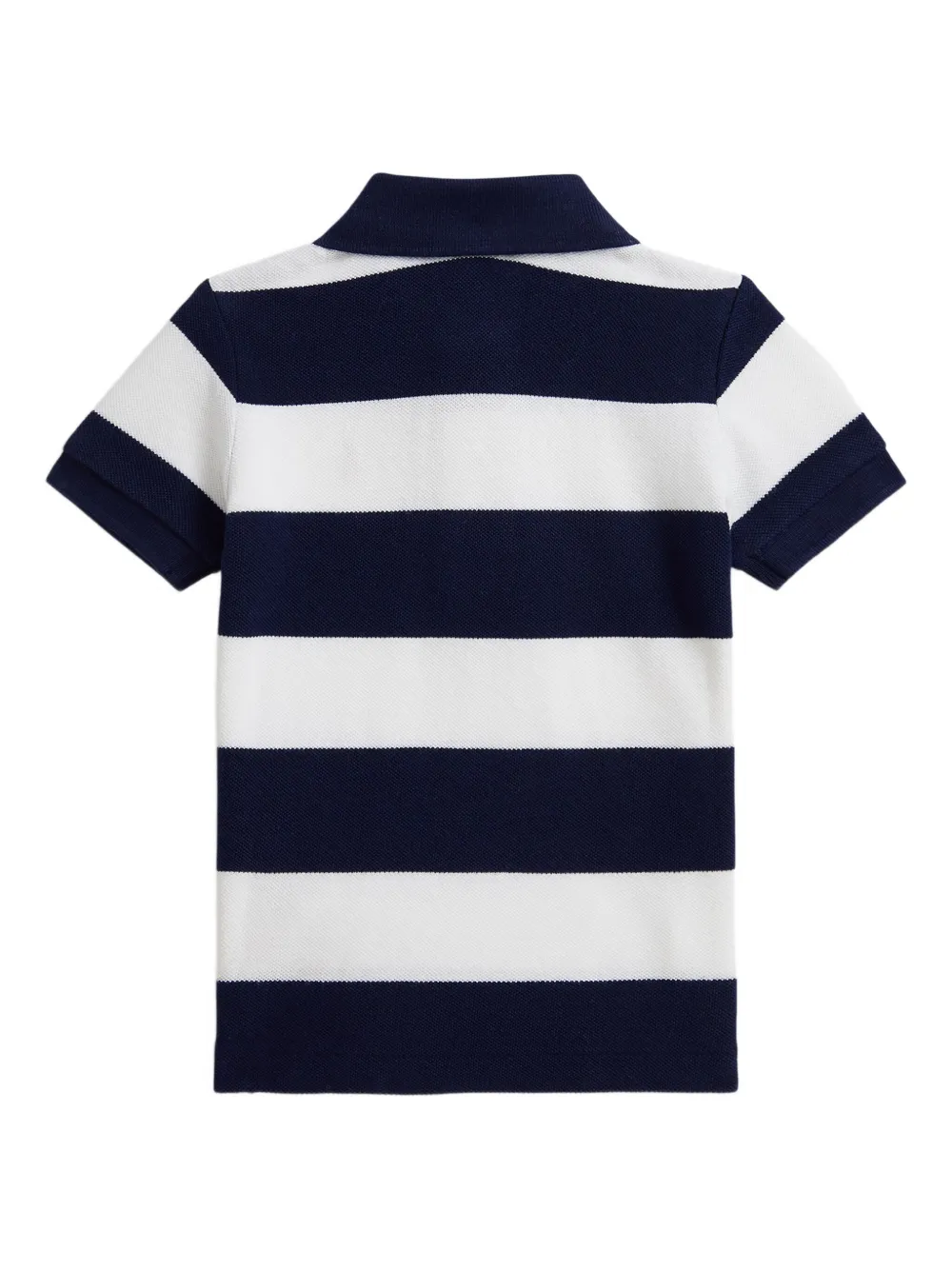 POLO RALPH LAUREN KIDS Katoenen poloshirt met geborduurd logo - Blauw