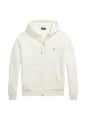 Polo Ralph Lauren ジップアップ ダブルニットパーカー | ホワイト Polo Ralph Lauren ジップアップ ダブルニットパーカー | ホワイト