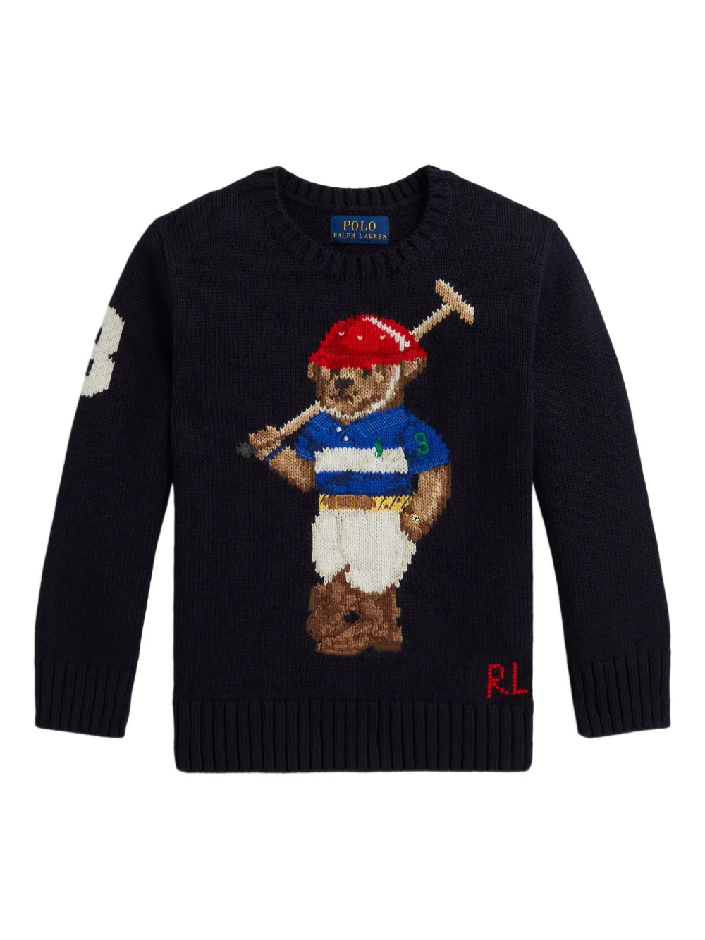 POLO RALPH LAUREN KIDS Maglione Polo Bear - Blu