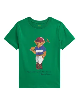 POLO RALPH LAUREN KIDS ポロベア Tシャツ | グリーン | FARFETCH JP