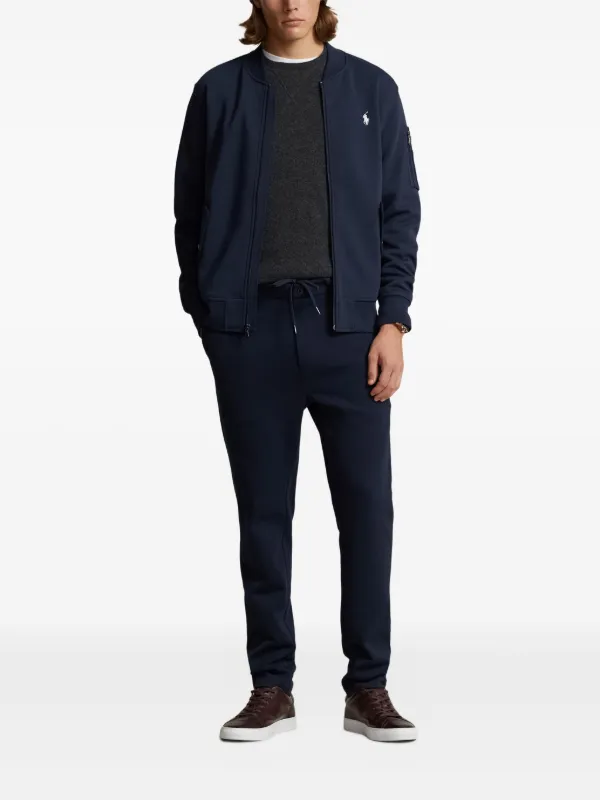 新品☆Polo Ralph Lauren ネイビー ジップアップスウェット Polo Ralph Lauren ジップアップ スウェットシャツ | ブルー | FARFETCH JP