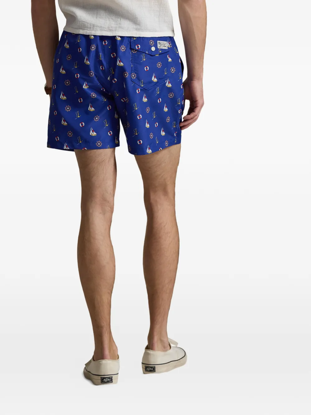Polo Ralph Lauren Zwembroek met print Blauw