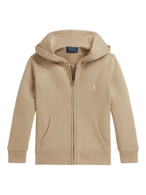 POLO RALPH LAUREN KIDS hoodie con cierre