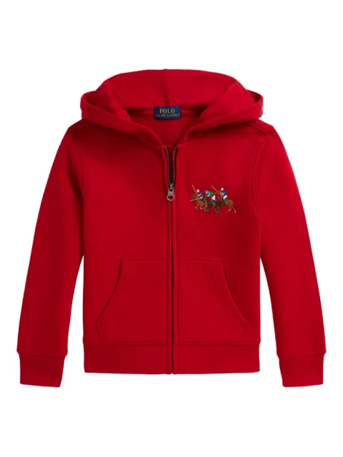 POLO RALPH LAUREN KIDS zip-up hoodie