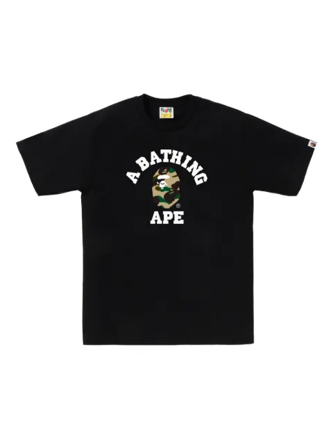 A BATHING APE® camouflage-logo T-shirt