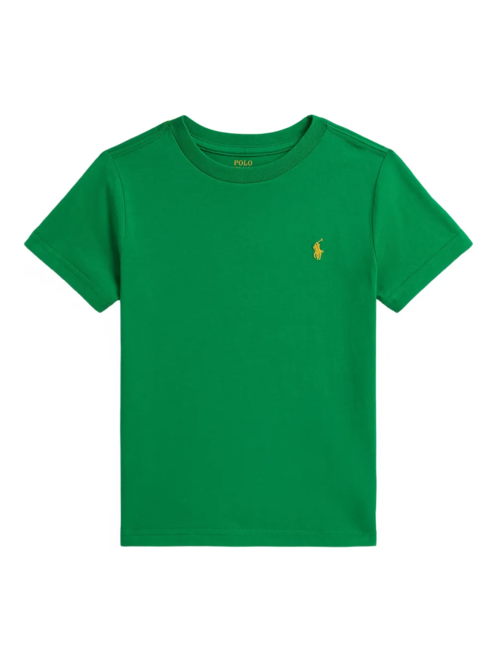 POLO RALPH LAUREN KIDS T-shirt girocollo con ricamo - Verde