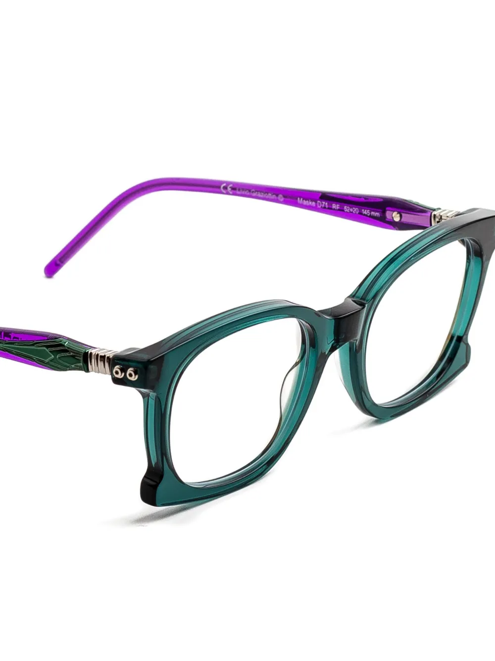 Kuboraum D71 Glasses In Green