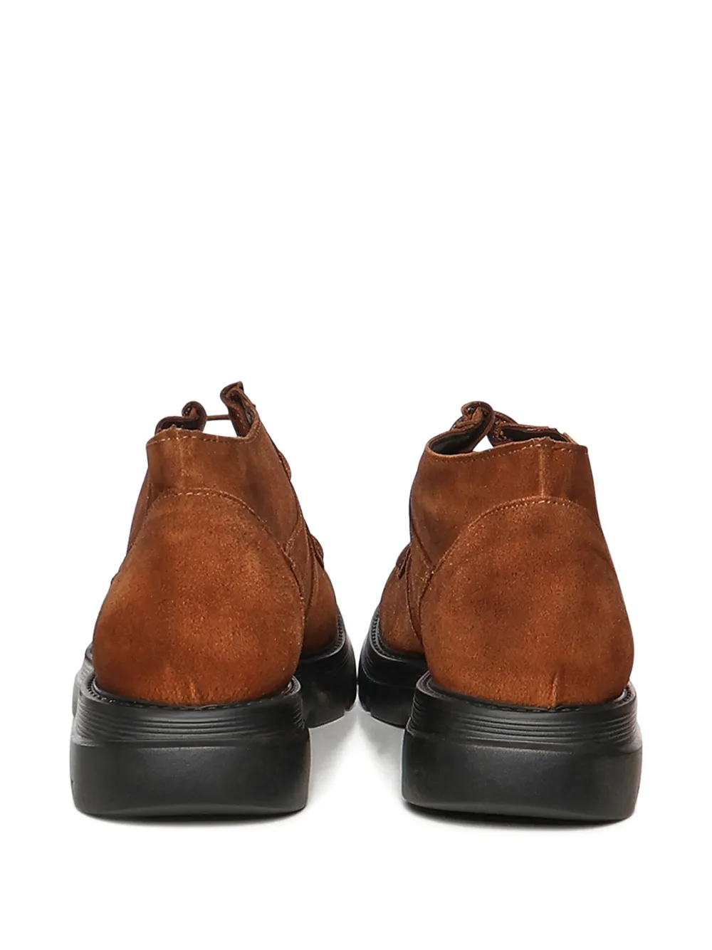 Giuliano Galiano Suède veterlaarzen Bruin