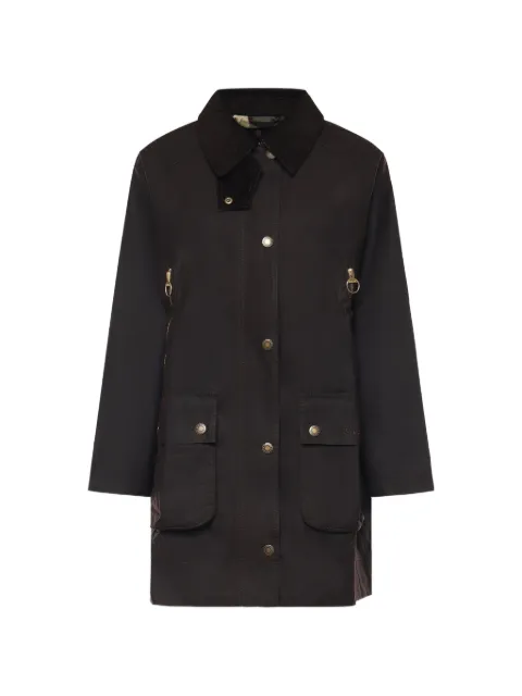 Barbour single-breasted coat