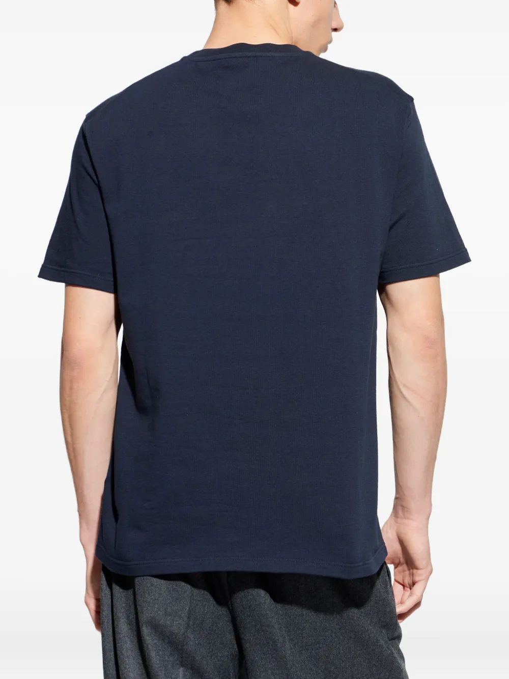 Jil Sander T-shirt met logoprint Blauw