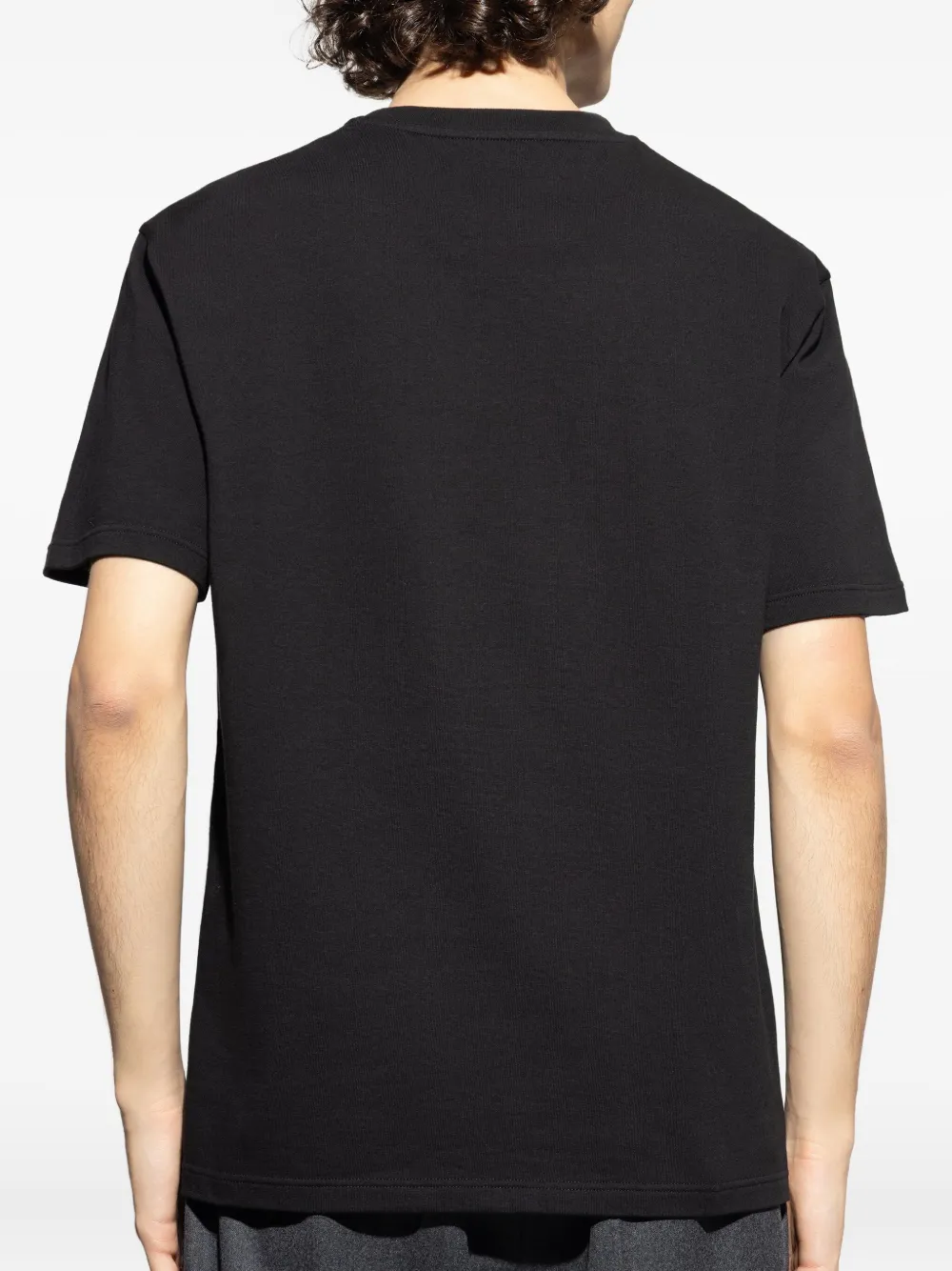 Jil Sander T-shirt met logoprint Zwart